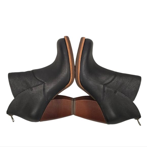 Kork-Ease Castaneda Boots Leather Heeled Ankle Booties Minimalist Fall - Picture 7 of 11